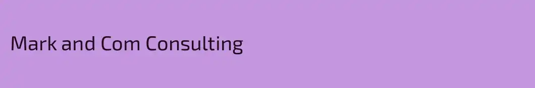 Mark and Com Consulting